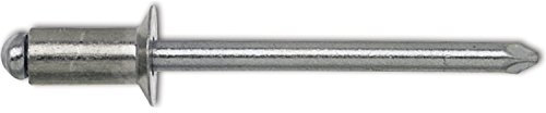 GESIPA ISO15978 Blindniete Senkkopf 5.0x16 Aluminium mit Stahldorn, 500 Stück,1454086