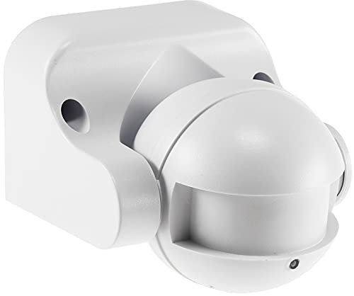 Bewegungsmelder IP44 Aussen Innen Radar HF Sensor 15m Reichweite 230V Hochfrequenz 5,8Ghz LED ab 1 Watt Weiß