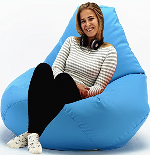 Beautiful Beanbags - XXXL Giant Highback Beanbag - Aqua