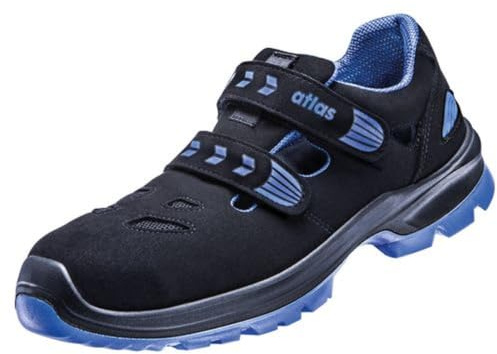 Atlas SL 465 XP Blue ESD Sicherheitschuhe Arbeitsschuhe für Herren und Damen S1P leicht, dynamisch, Aluminiumkappe Weite 10 Größe 38