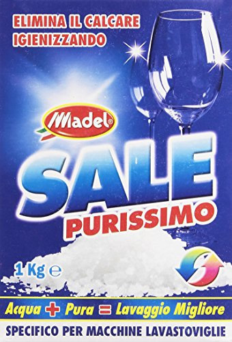 Sel purissimo – Sel granuleuse, élimine le calcaire igienizzando, spécifique pour machines Lave-vaisselle, 1000 g