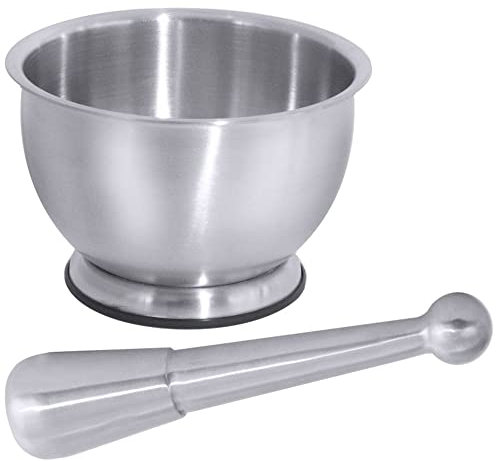 Contacto Edelstahl Mörser mit Stößel