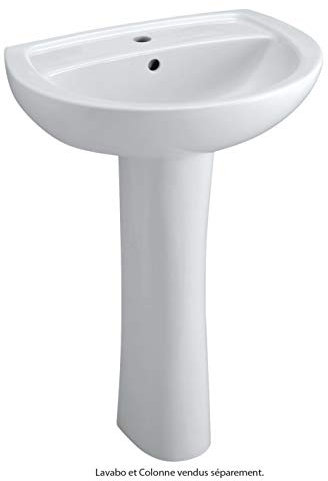BASTIA Colonne de lavabo céramique blanc 00186200000