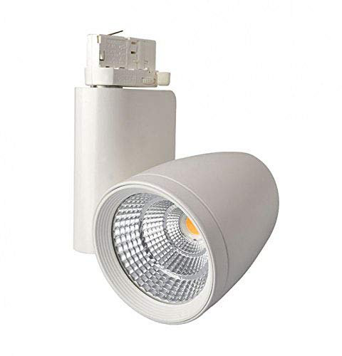 45W LED COB Schienenstrahler Schienenleuchte Strahler Spot Beleuchtung 4000K neutral-weiß 3590lm 45° Abstrahlwinkel