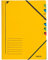 Leitz Ordnungsmappe 3907-15 7 Fächer gelb