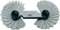 Vogel Radienschablone 17 Blatt, 1,0-7,0 mm, 472105.0