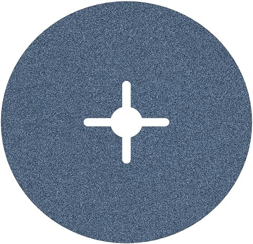 Bosch Accessories 2 608 606 743 - Disque Import de fibre pour meuleuse d'angle, corindon de zirconium - 180 mm, 22 mm, 80 (Pack de 1)