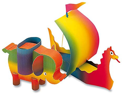 Regenbogen-Tonkarton 35x50 cm, 20 Bogen sortiert, 170 g/m²