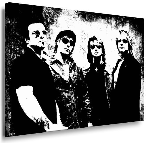 Bon Jovi Leinwand Bild 100x70cm k. Poster ! Bild fertig auf Keilrahmen ! Pop Art Gemälde Kunstdrucke, Wandbilder, Bilder zur Dekoration - Deko. Musik Stars Kunstdrucke