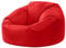 Bean Bag Bazaar Kingston Sitzsack für Erwachsene, Rot, Outdoor Sitzsack mit Füllung, Bean Bag, Wasserabweisender Stoff, Bequemer Sessel für Wohnzimmer, Garten, Terrasse