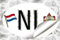 Auto-Aufkleber - NL Niederlande - Gr. ca. 11 x 7cm 301151 Länderkennzeichnung Landeszeichen Wappen