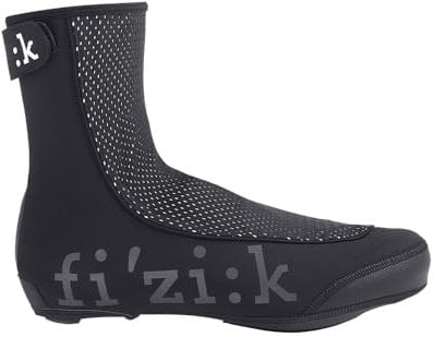 Fizik Unisex Winter Überziehschuhe, Schwarz