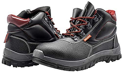 Bellota 7230041S3 - Botas de Seguridad Classic de Hombre y Mujer (Talla 41) de Piel Hidrofugada con Forro Acolchado Transpirable