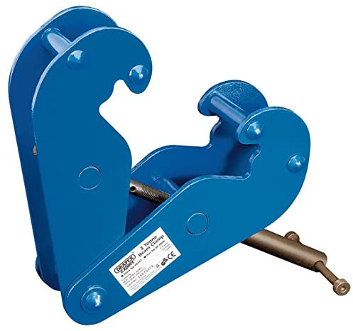 Draper 48347 Expert Beam Clamp, 3 Ton,Blue