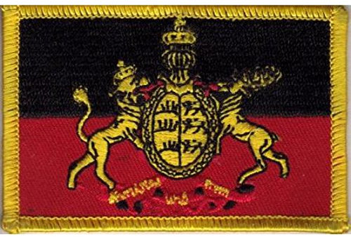 Everflag Patch zum Aufbügeln oder Aufnähen : Furchtlos & Treu Württemberg - Groß