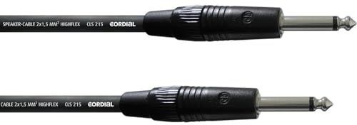 CORDIAL Kabel h.p. jack 3 m Kabel LAUTSPRECHER Select Jack