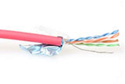 ACT C5E F/UTP Patch LSZH RED 500M