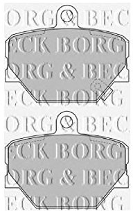 Borg & Beck BBP1679 Front Brake Pads To Fit MCC Smart Car 1998-