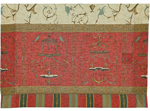 Bassetti Tischläufer Oplontis rot - v8 50x150 cm