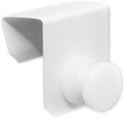 4er Set Tür Fensterhaken weiß (Fensterdicke 20-23mm)