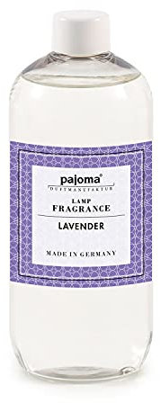 pajoma® Nachfüllflasche für Katalytische Duftlampe 500 ml, Lavendel | Raumduft Nachfüller - intensiver und hochwertiger Duft in Premium Qualität