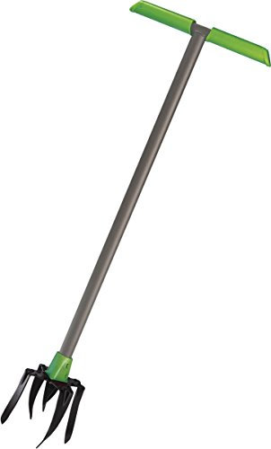 Freund Victoria Gartenlüfter, Erdlüfter Gartenfreund Pro 68099 (Länge: 102cm, 4 große, 2 kleine Zinken, Stahlstiel pulverbeschichtet) 68099