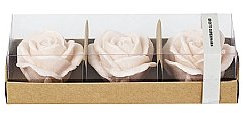 broste Copenhagen Kerze Rose Linen Soft S/3 BD 1,5 H