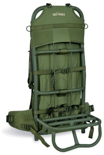 Tatonka Lastenkraxe - Kraxe mit verstellbarem Tragesystem zum rückenschonenden Transportieren schwerer Lasten bis 50 kg (Holz, Kanister, Proviant, Fässer etc.)