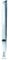 Pfeilring Pinzette, schrg, 8 cm, Inox