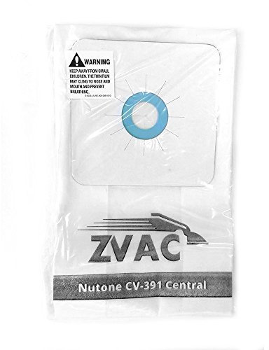 Nutone central Sacs d'aspirateur, Micro doublé Sacs, 3 sacs en Lot