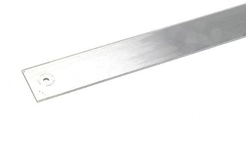 Maun Carbon Steel Steel Straight Edge 1 Metre 1700 001 MAU17001