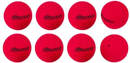 Fox Rage Predator Bait Poppers - Auftriebskugeln zum Angeln mit Köderfisch, Auftriebskörper zum Hechtangeln, Schwimmkugel, Größe/Packungsinhalt:Medium / 8 Stück