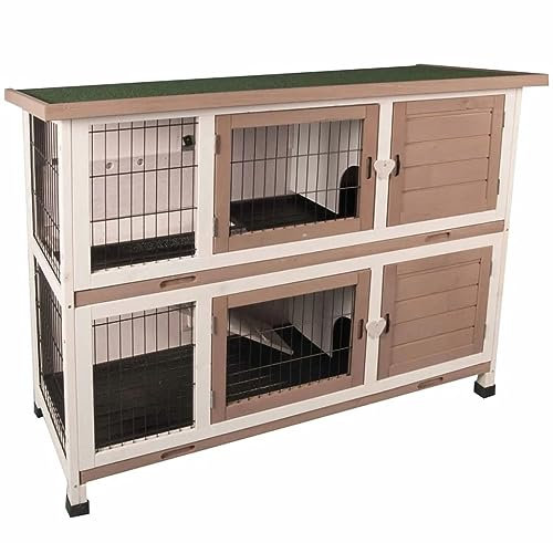 Flamingo 210052 Kaninchenstall Combi 2 Urban 122x50x102cm