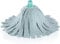 Leifheit Ersatzkopf Classic Wringmop, mit Viskose und Polyester für hartnäckige Flecken auf Fliesen und Steinböden, extra saufgähige Viskose, waschbar bei 60°C, flexible Mopkopf-Streifen