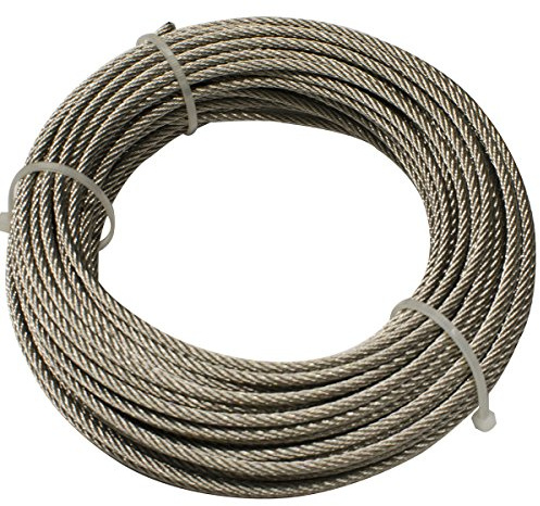 pewag Drahtseil Edelstahl 2 mm, rostbeständig, 80210
