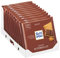 RITTER SPORT-Biscuit au beurre 100 g, Chocolat au lait entier avec un Biscuit nappé de crème de cacao-A emporter partout-Boite de 11 tablettes