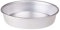 Pentole Agnelli Linea Pasticceria e Pizza Tortiera Conica in Alluminio con Orlo (H 6 cm), Argento, 50 cm