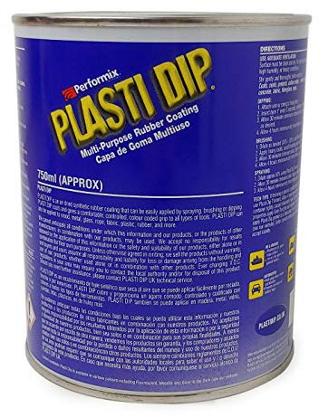 Plasti Dip Plastic/Rubber Paint - 750ml (Tangerine)