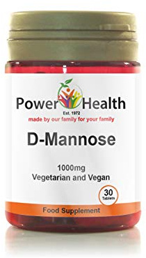Power Health 1000mg D-Mannose - Pack of 30 Tablets