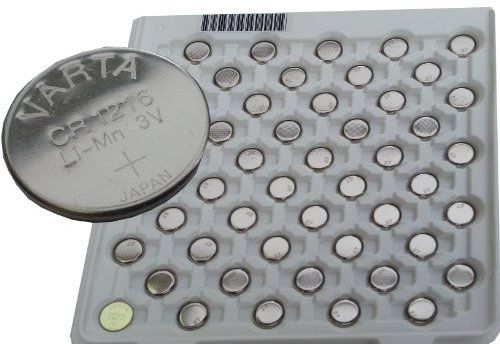 Batterie Varta Professional Electronics Type : 6216 / CR1216 Spannung: 3V Größe: 1,6 mm Durchmesser: 12,5 mm Blister PDA-Punkt