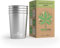 Greens Steel Tazza Acciaio Inox per Bambini 300 ml I Tazze Metallo Premium I Bicchieri Riutilizzabili Senza BPA I Set Tazze Impilabili I Ideali per Bambini, Ufficio I Antigraffio, Antiscivolo, Non Sbiadiscono