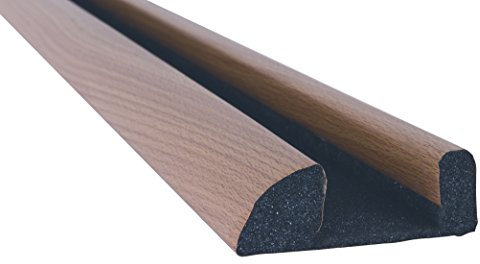 STORMGUARD 02SR6630914LWO Light Oak Internal Foam Under Door Draught Excluder