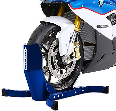 Vorderrad Wippe Kompatibel mit Kawasaki VN 1600 Classic Tourer Constands Easy Plus blau