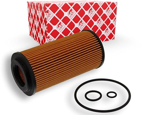 febi bilstein 26981 Ölfilter mit Dichtringen, 1 Stück | Kompatibel mit: MERCEDES-BENZ C-CLASS, C-CLASS Coupe, C-CLASS T-Model, E-CLASS, E-CLASS, E-CLASS T-Model, E-CLASS T-Model