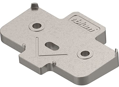 Blum Winkelkeil für Scharniere H 3 mm kreuzform, +5° Schraubversion vernickelt