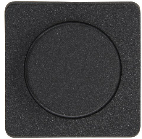 Kopp 331615180 Milano Dimmerabdeckung für Wippen-Wechseldimmer