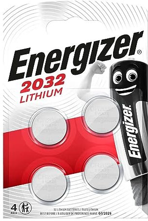 Batteria al Litio CR2032 (Confezione da 4)