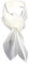 TigerTie Damen Chiffon Halstuch creme beige elfenbein Uni Gr. 90 cm x 90 cm - Schal