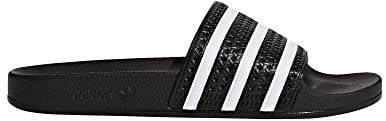 adidas Adilette Aqua, Infradito Unisex - Adulto, Black White Black, 46 EU