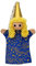 MUBRNO 22859A Fee - Mitternacht Textilhandpuppe, Mehrfarbig